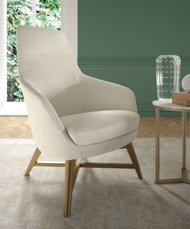 Katy Family, Armchair with high or low backrest
