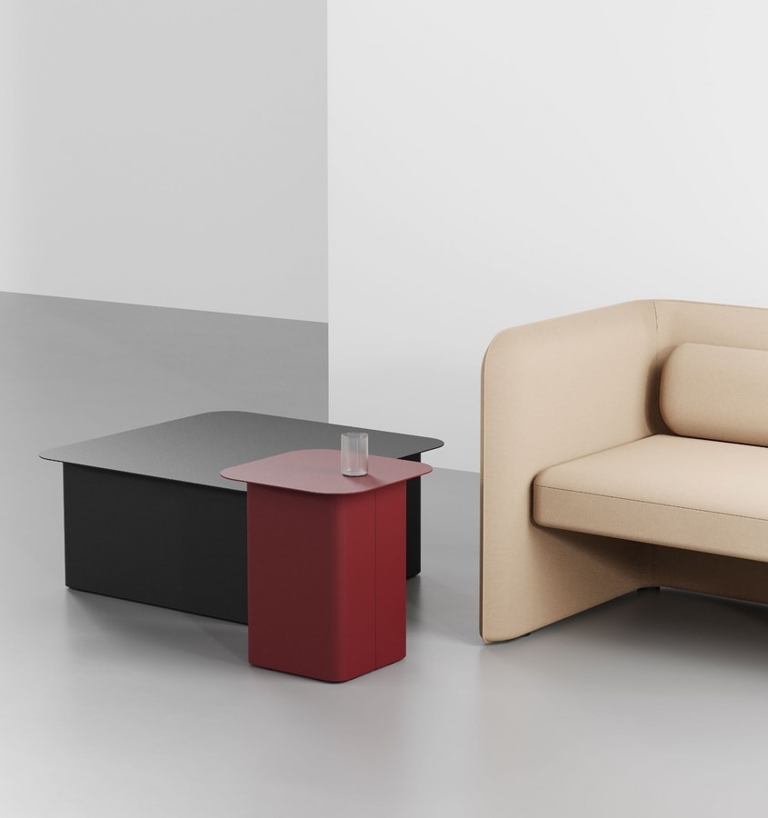 Kumo P, Armchair with high or low backrest