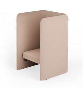 Kumo P, Armchair with high or low backrest