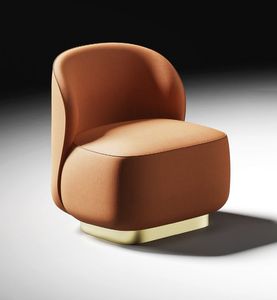 Matisse Armchair 01 Art. EM0001, Armchair with rounded shapes