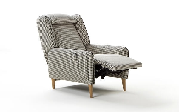Oxford (relax électrique), Comfortable relax armchair with electric mechanism