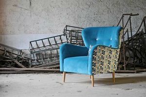 Vintage, 70s style armchair