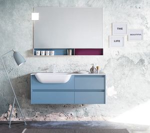 Kami comp.03, Bathroom cabinet with customizable dimensions
