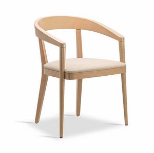 Alyssa P, Design armchair in wood