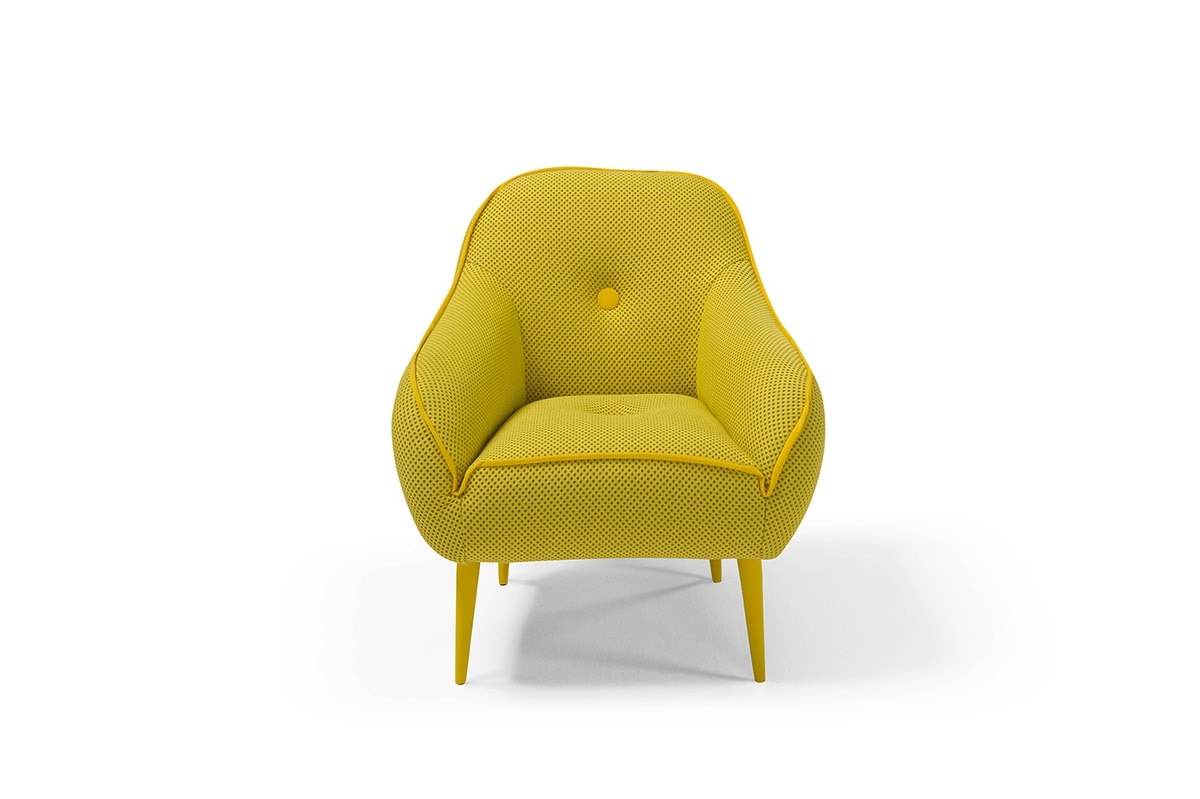 Bebop, Armchair with stretching fabric