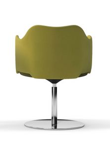 BLITZ, Swivel armchair for waiting rooms
