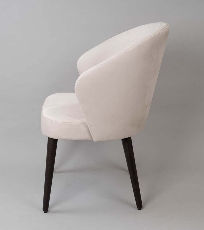 BS468A - Armchair, Upholstered armchair with fabric covering