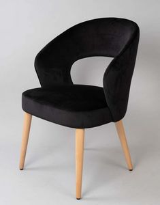 BS475A - Armchair, Upholstered armchair with upholstered back