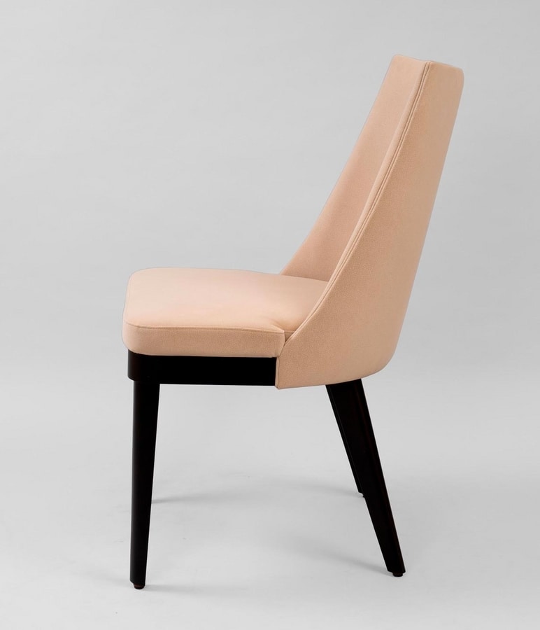 BS481A – Poltrona, Armchair covered in fabric