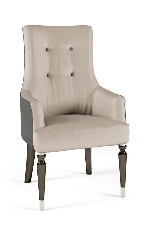 PALAIS-ROYAL Armchair, Luxury armchair with high back