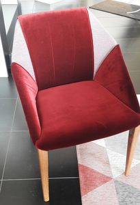 Sveva, Padded chair at outlet price