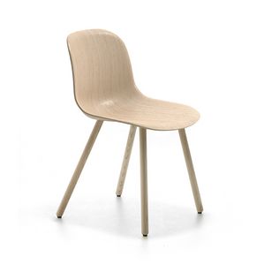 Máni Wood 4WL, Modern wooden chair