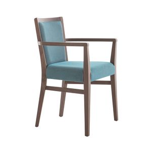 MP472HP, Modern chair with armrests for restaurant