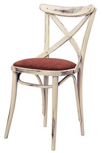 SE 431/IMB, Wooden chair with cross backrest