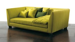 2111 Mekong, Modern sofa with a large depth of seat