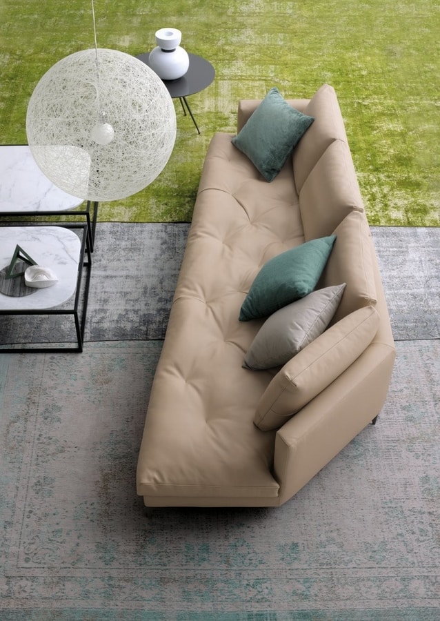 Alcove, Sofa with oblique backrest