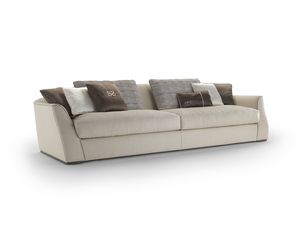 Arca, Sofa with a sinuous and enveloping line