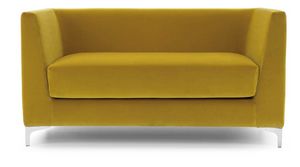 Art. 40416 Lincoln 2-seater sofa, Fireproof 2-post sofa, also with removable cover
