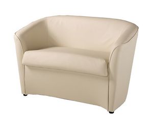 Art. 41110 Certified fire-retardant upholstered sofa, Sofa with rounded shapes, fireproof