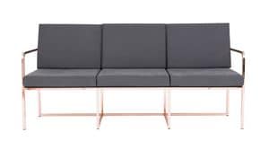 Art.Grace sofa, Modern couch for contract and office