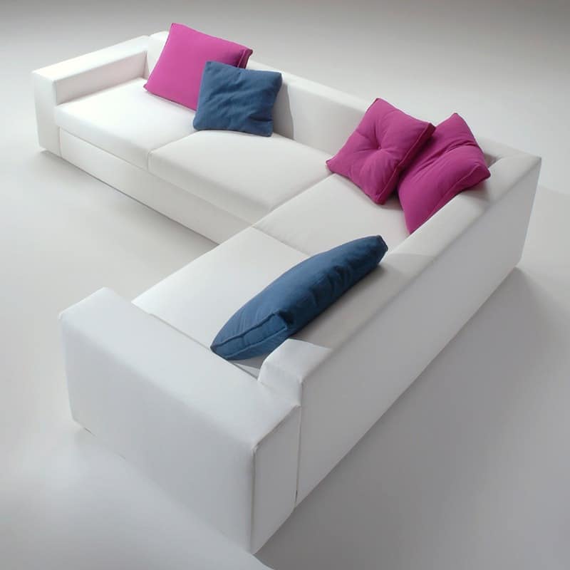 Beverly, Removable modular sofa, padded in polyurethane