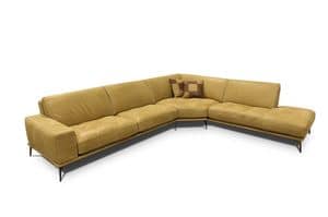 Brera modular, Corner modular sofa with removable cushions
