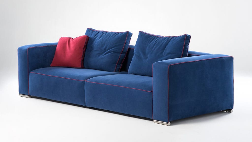 Poplar sofa with interlocking elements | IDFdesign