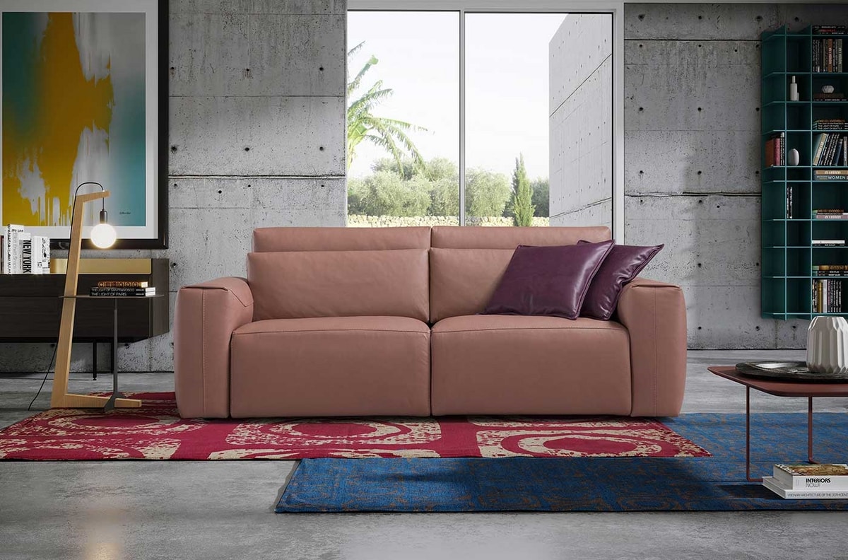 Cyprienne, Relax sofa for small spaces