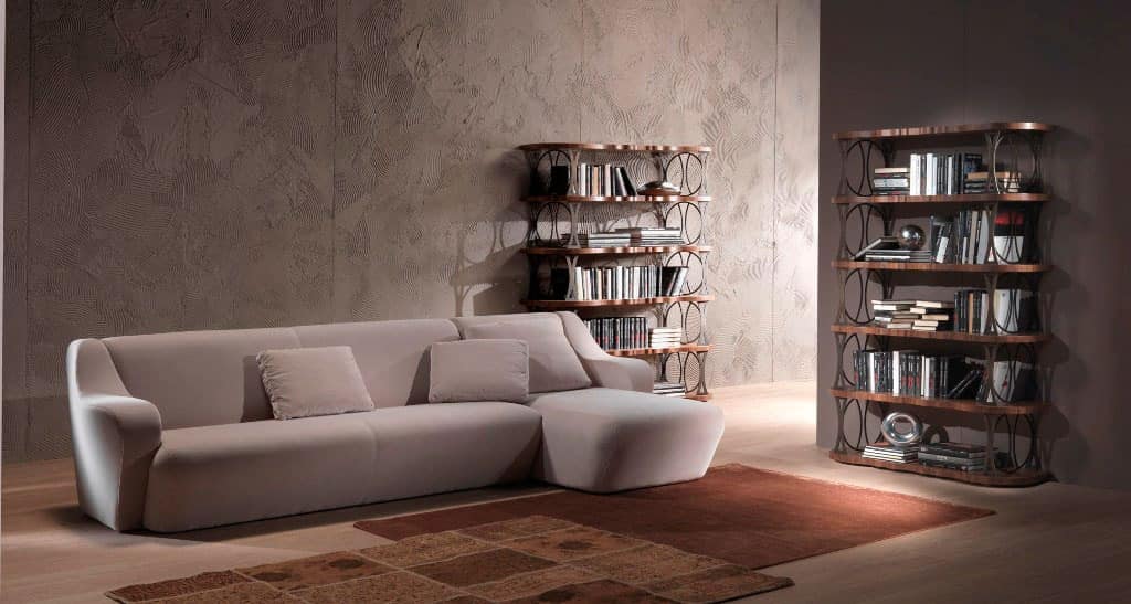 DI18 Morfeo sofa, Modern modular sofa, upholstered with polyurethane