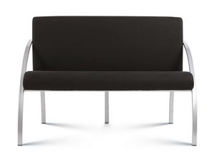 Eva sofa, Metal 2-seater sofa