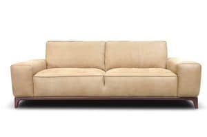Fantasy, Fixed sofa, with backrest with removable pillows