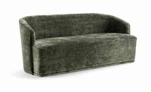 FRED SOFA 043 D, Sofa with a rounded shape