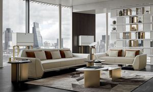 Fuoriserie Art. E82 - E83, Sofa with a contemporary design, with fine materials