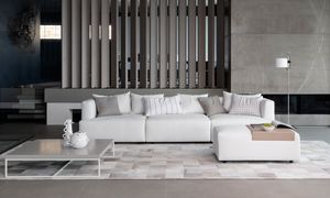 Ginevra, Modular sofas, with removable upholstery