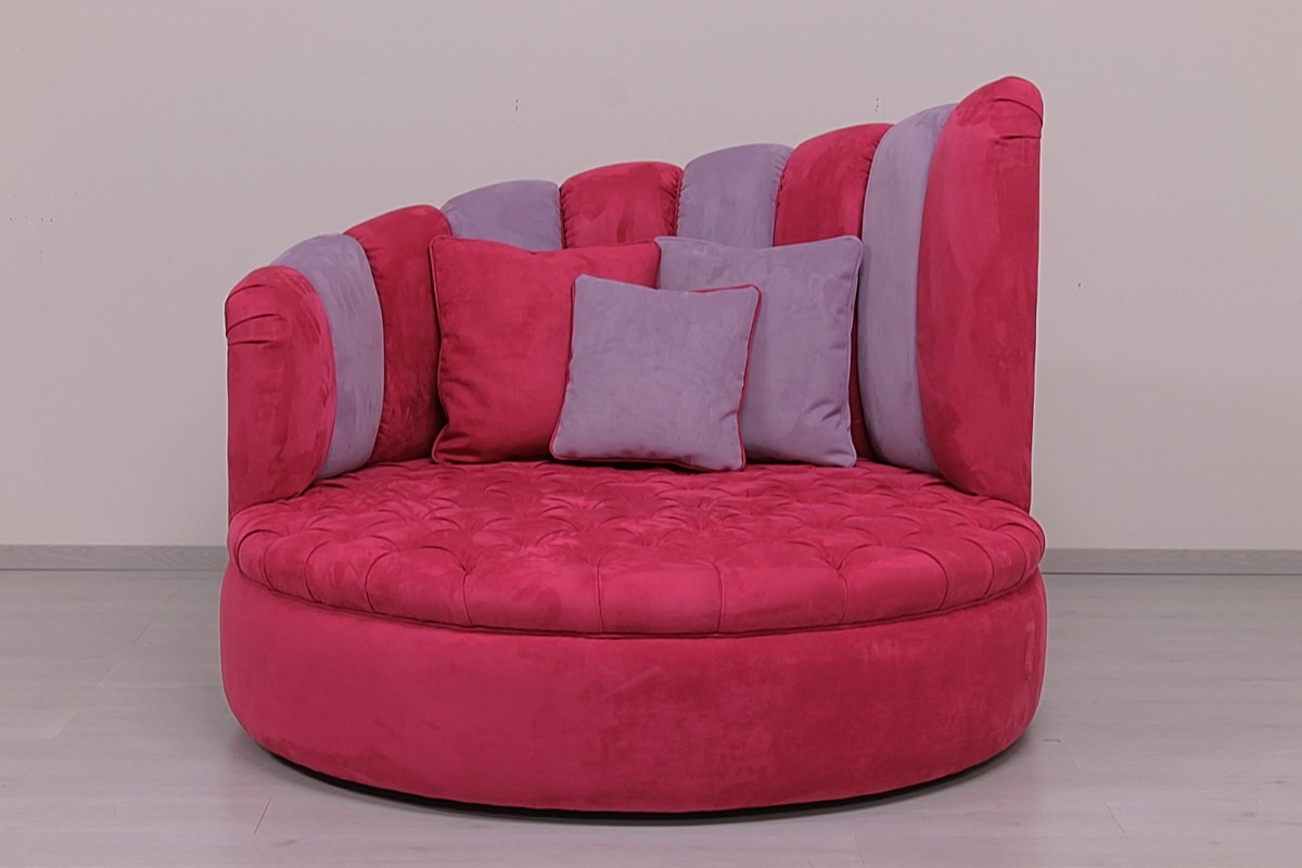 Glamour, Round swivel sofa