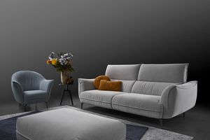 Heron, Sofa with soft shapes