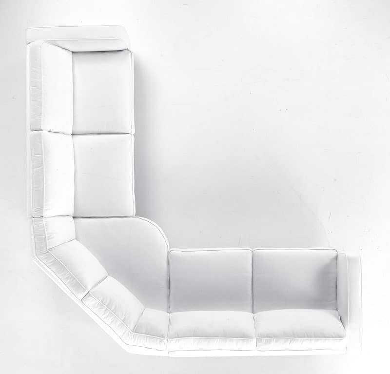 Karel, Sofa with polyurethane padding covered in acrylic fibers