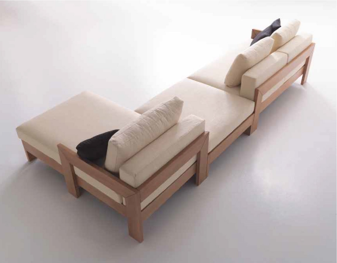 Kuba Classic, Modular sofa in wood