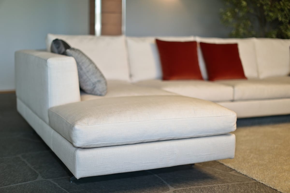 Lario angular, Modular sofa, with a modern design
