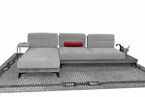 Levante, Modular sofa with peninsula