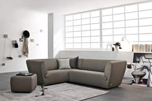 Magic, Modern modular sofa for modern living rooms, sofa with fully removable covers for living rooms