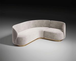 Matisse Corner Sofa, Corner sofa with sinuous shapes