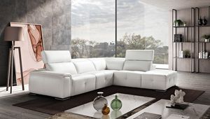 Mayon, Leather sofa with relaxation mechanism