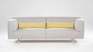 Metropolitan, Custom-made sofa with duvet cushions