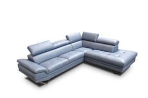 Michelangelo, Modern corner sofa, available in various sizes