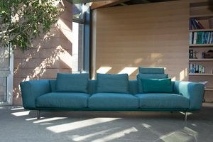 Milano, Modular sofa with completely removable upholstery