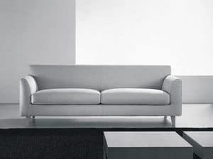 Minorca, Modern sofa, pillows in various sizes, for living room