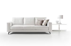 Newport, Modular sofa with reclining backrests