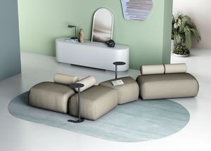 Nodo, Modular pouf for informal spaces