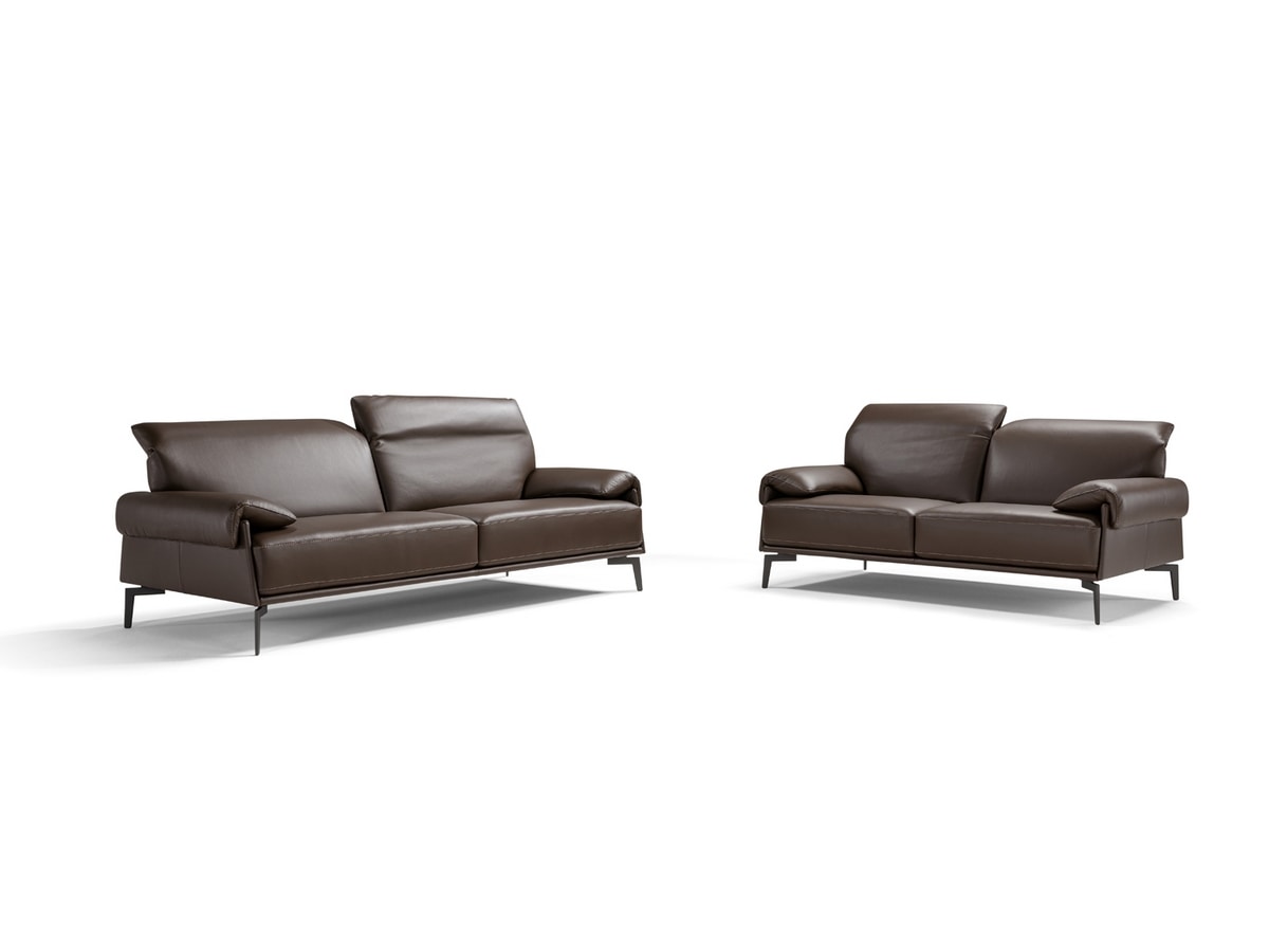 Norma, Sofa with reclining headrest